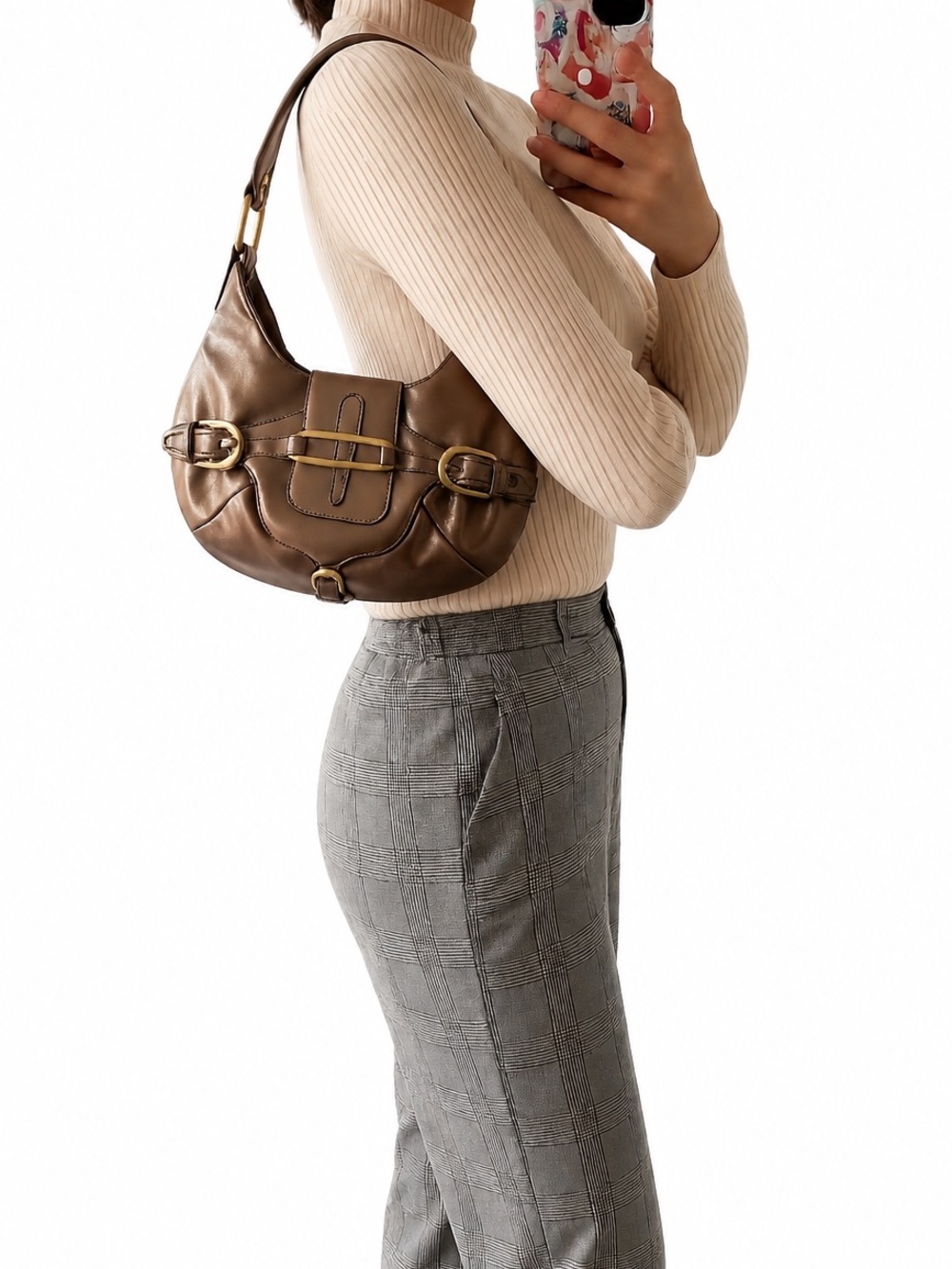 Metallic Bronze Jimmy Choo Bag - Picture 10 of 10